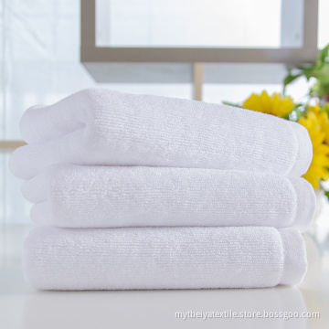 Terry Towel Cotton 100% White Hand Towel Used Hotel Towels Custom Logo